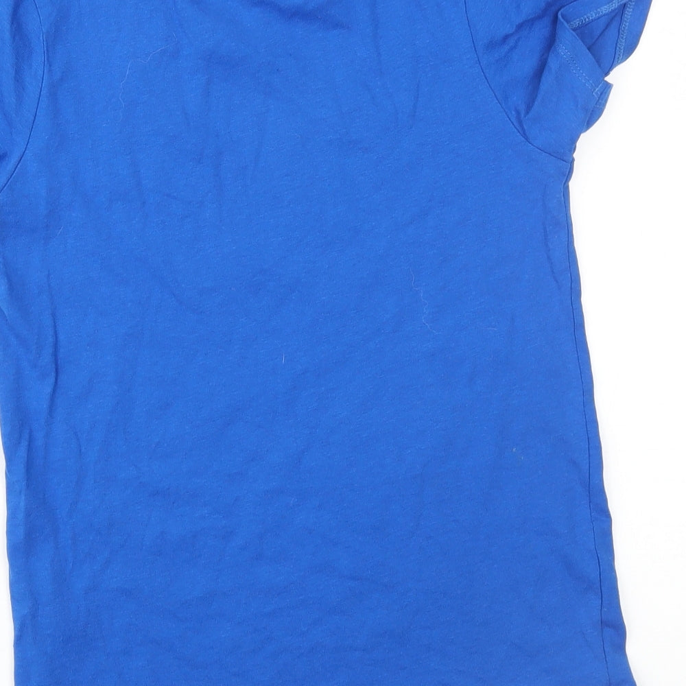 Pep&Co Boys Blue   Basic T-Shirt Size 8-9 Years