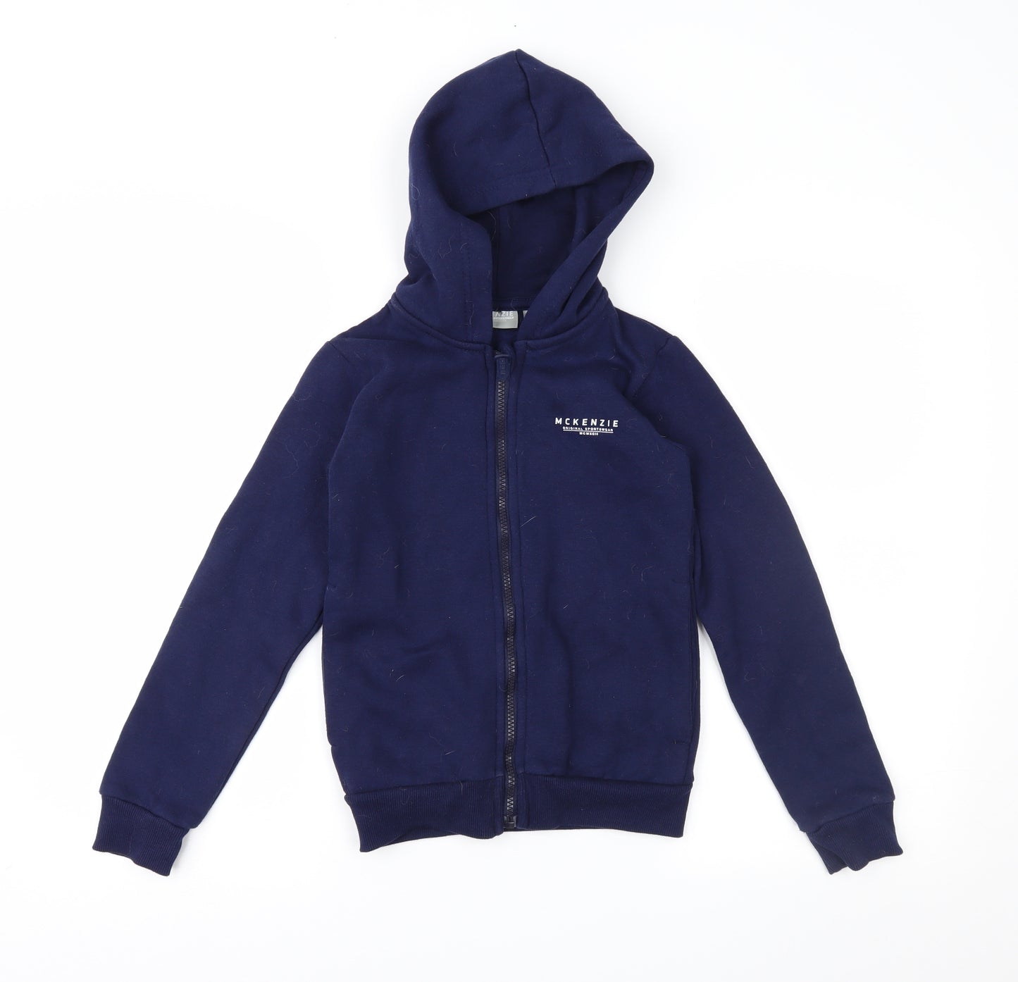 McKenzie Boys Blue   Full Zip Hoodie Size 8-9 Years