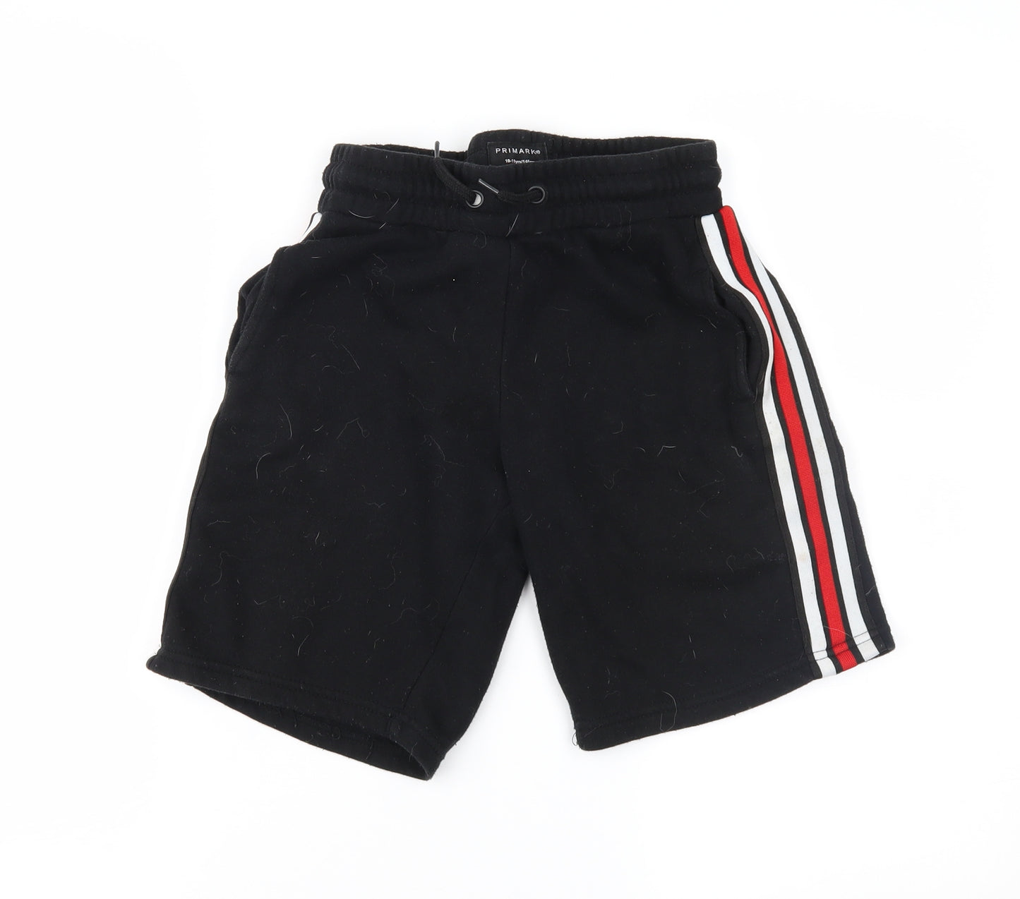 Primark Boys Black   Sweat Shorts Size 10-11 Years