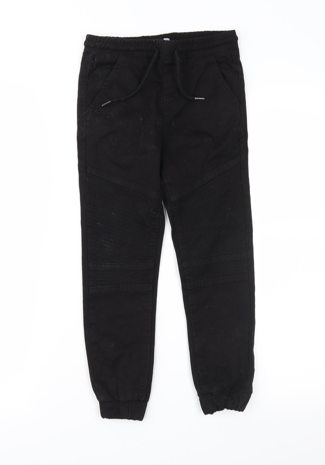 Pep&Co Boys Black  Denim Tapered Jeans Size 5-6 Years