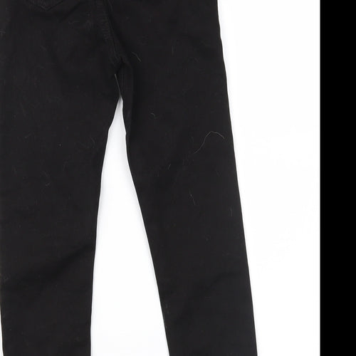 Pep&Co Boys Black  Denim Tapered Jeans Size 5-6 Years