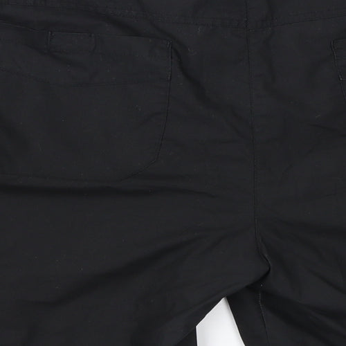 Mountain Warehouse Womens Black   Chino Shorts Size 14