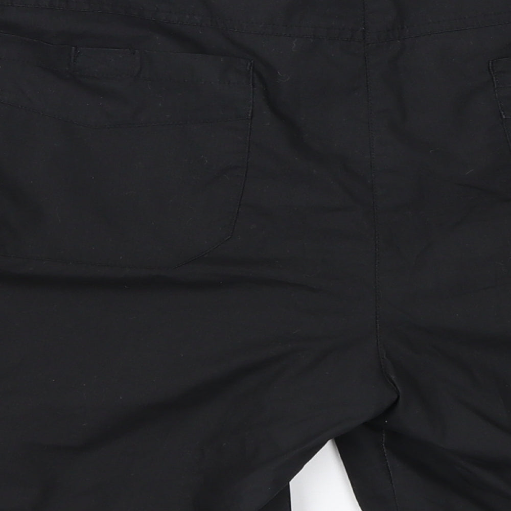 Mountain Warehouse Womens Black   Chino Shorts Size 14