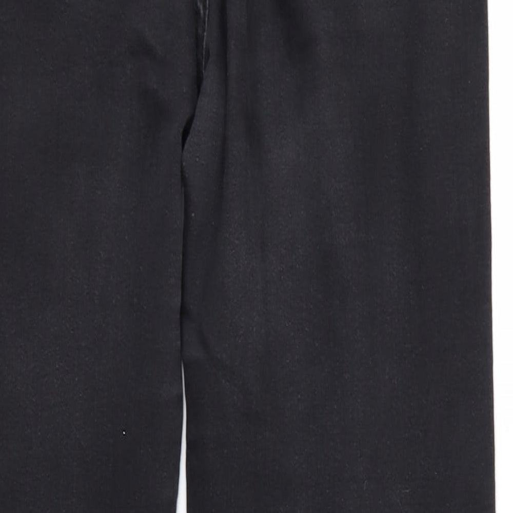 So Denim Womens Black  Denim Straight Jeans Size 14 L30 in