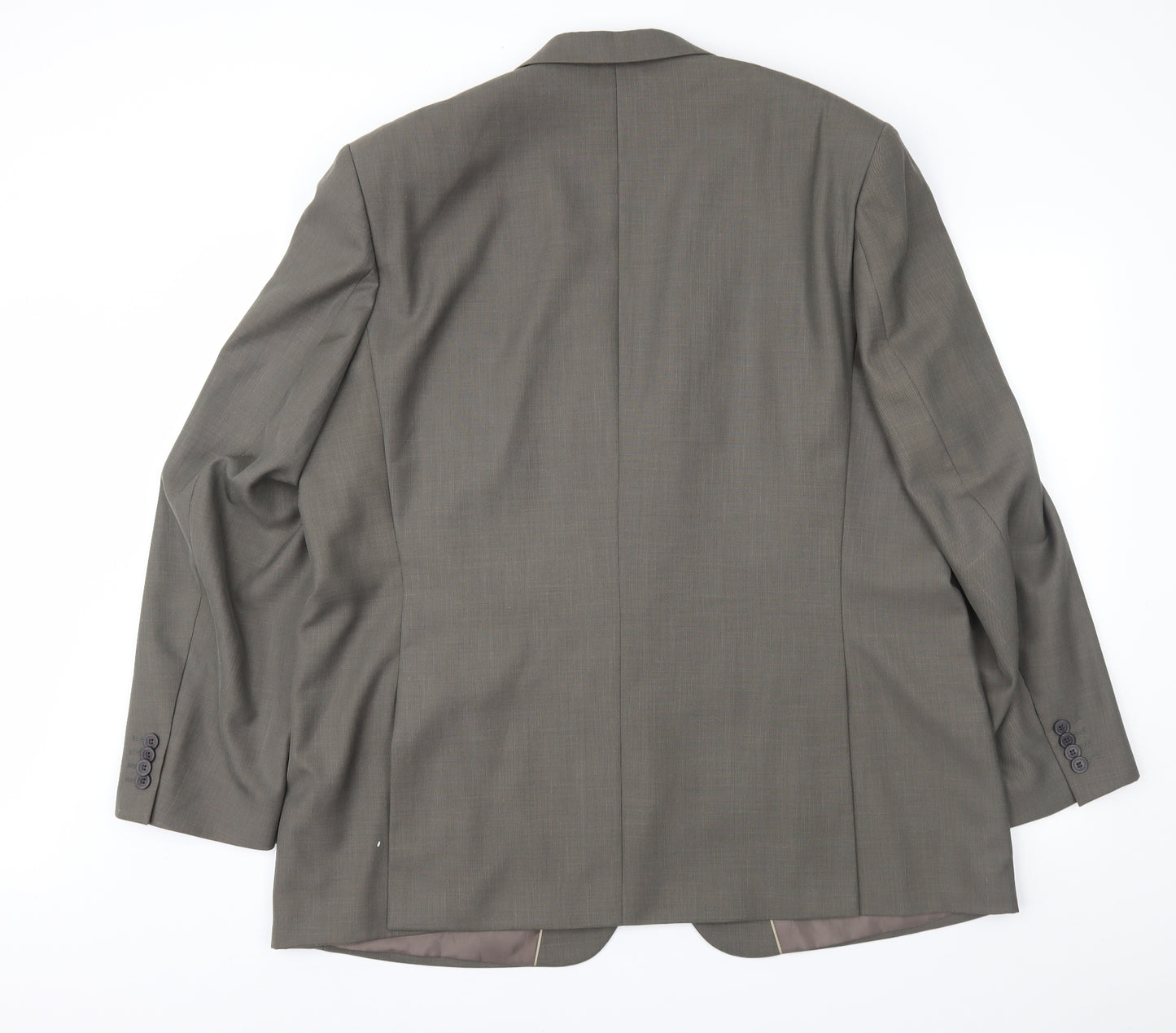 F&F Mens Brown  Rayon Jacket Suit Jacket Size 48