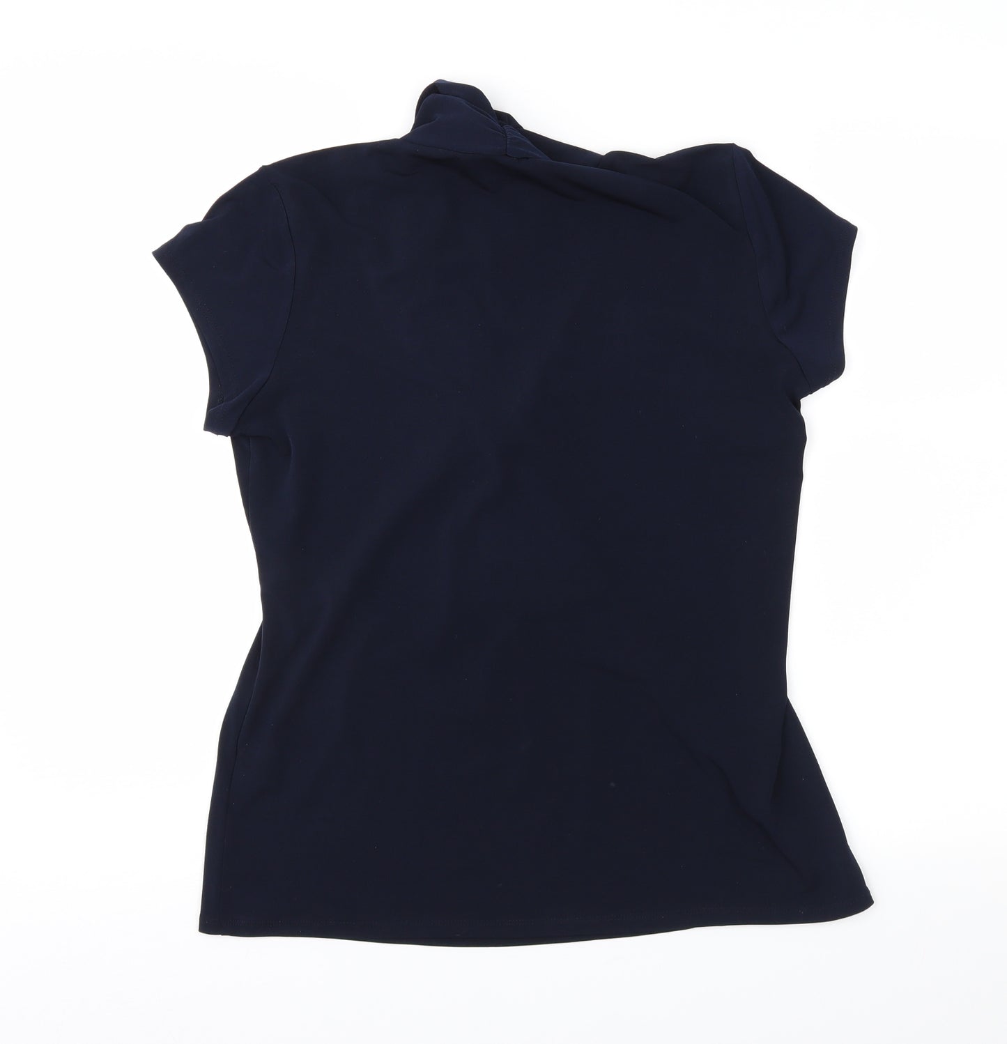 Grace Womens Blue   Basic Blouse Size M