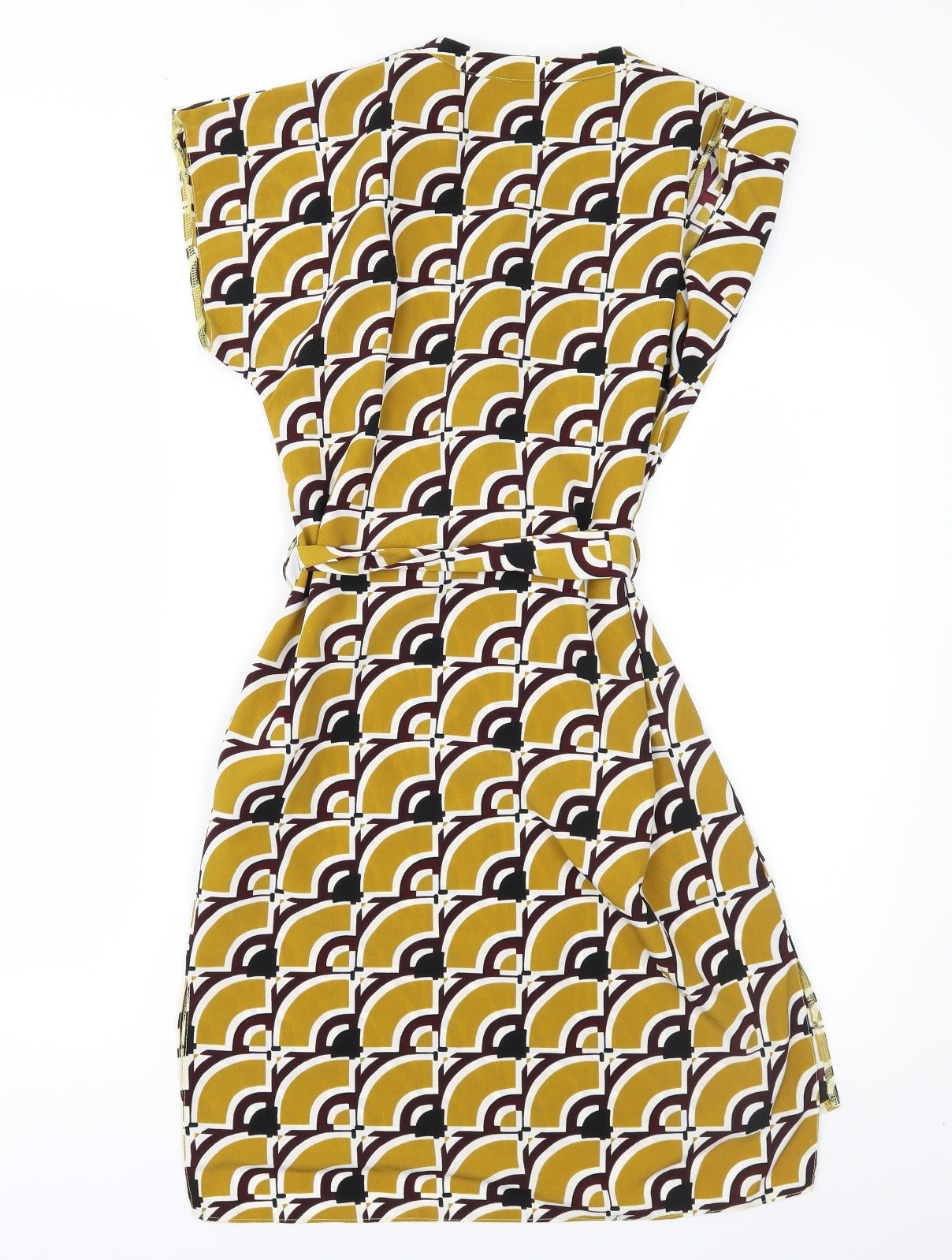 Principles Womens Green Geometric  Shift  Size 10