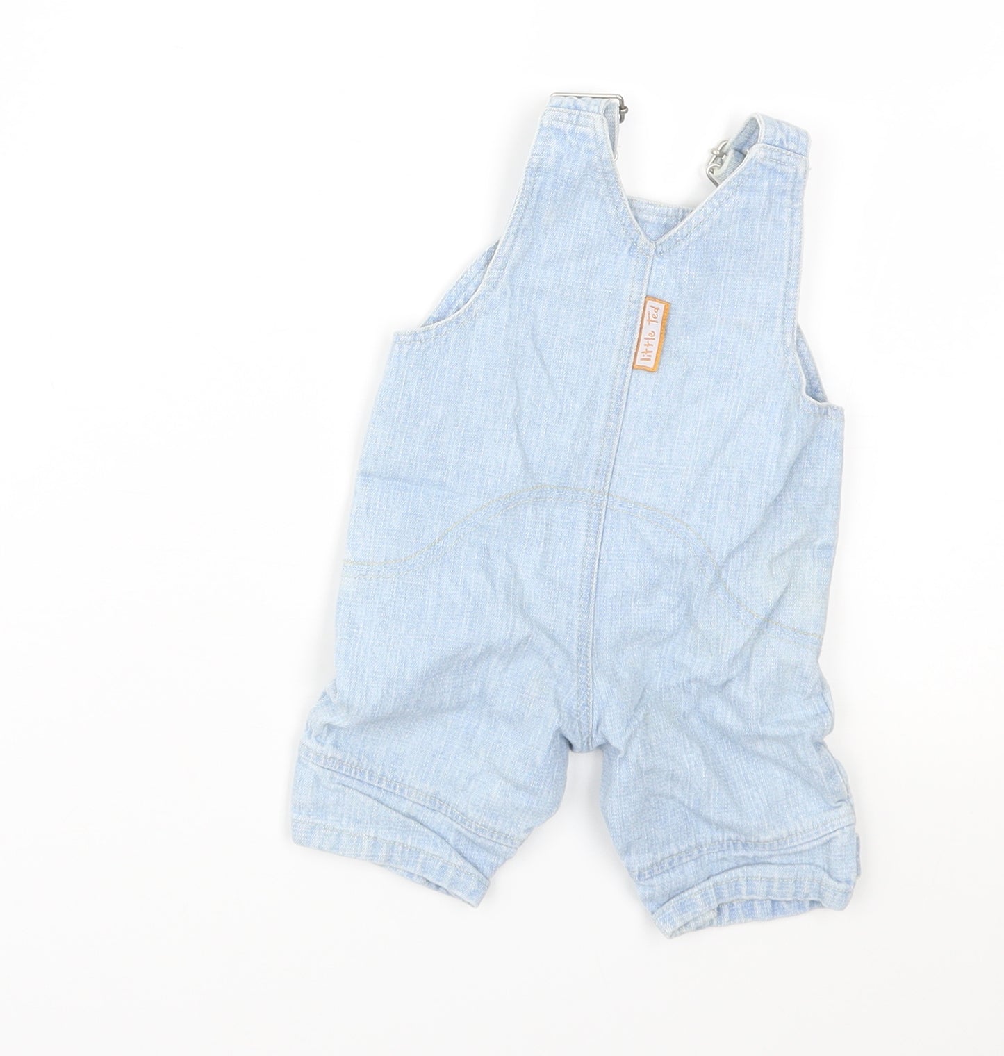 George Boys Blue   Dungaree One-Piece Size 0-3 Months