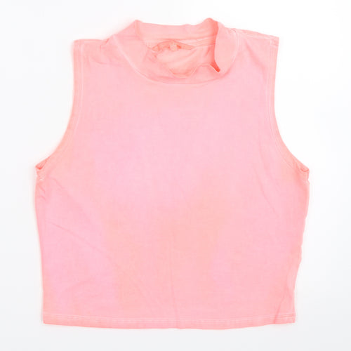 Silvian Heach Womens Pink   Basic Tank Size M