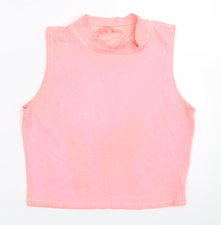 Silvian Heach Womens Pink   Basic Tank Size M