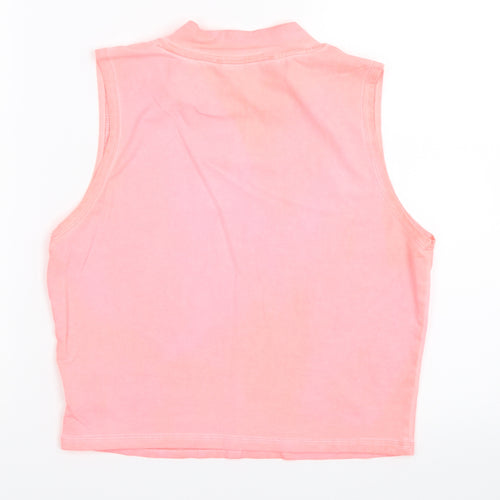 Silvian Heach Womens Pink   Basic Tank Size M