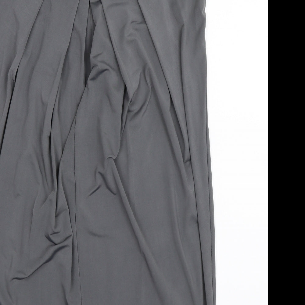 Club L Womens Grey   Basic Blouse Size S