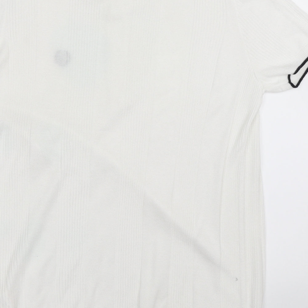 River Island Boys White   Basic T-Shirt Size 11-12 Years