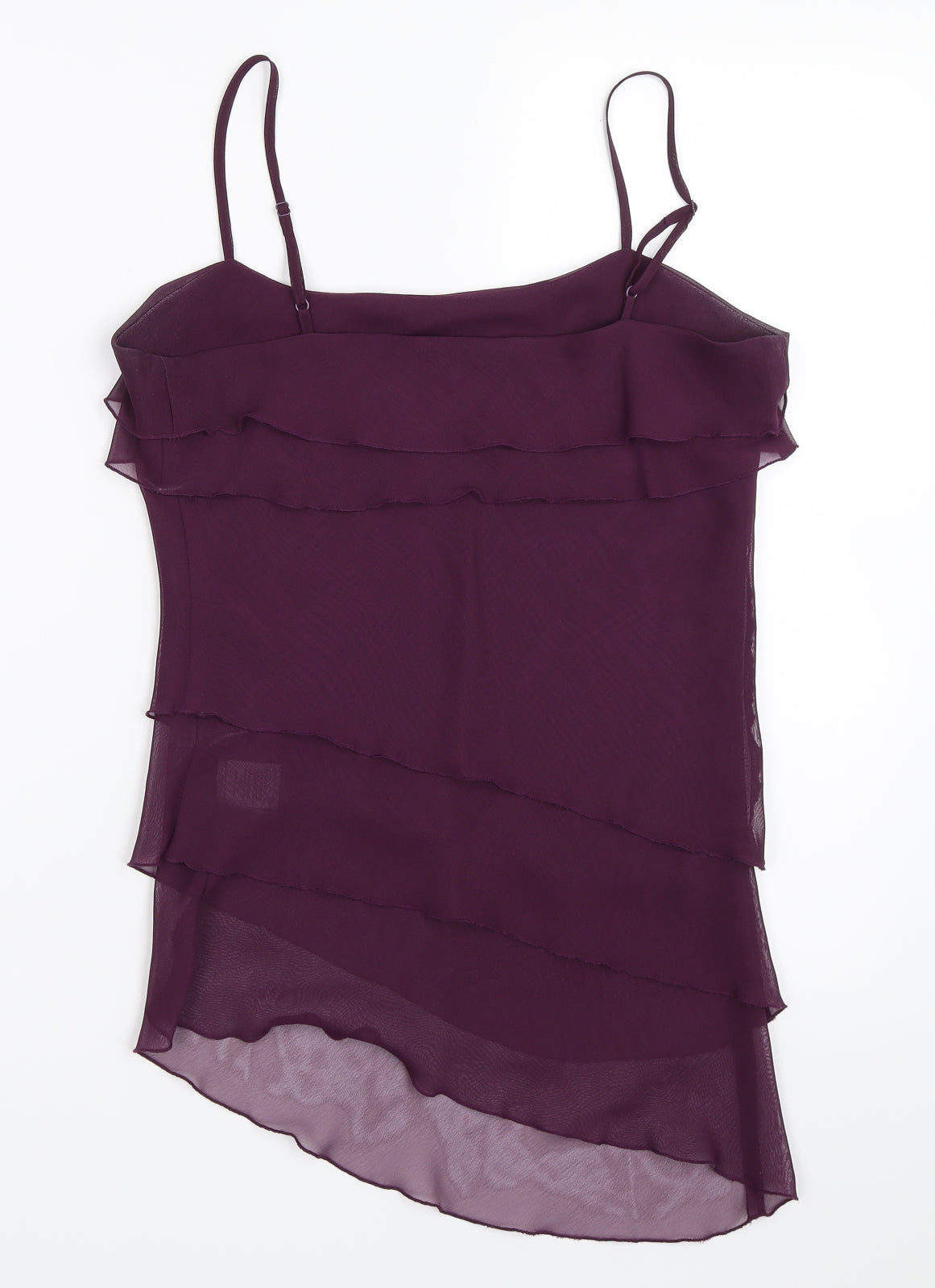 New Look Womens Purple   Camisole Blouse Size 10