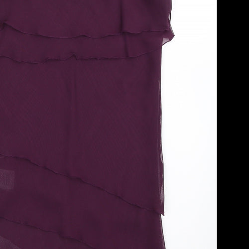 New Look Womens Purple   Camisole Blouse Size 10