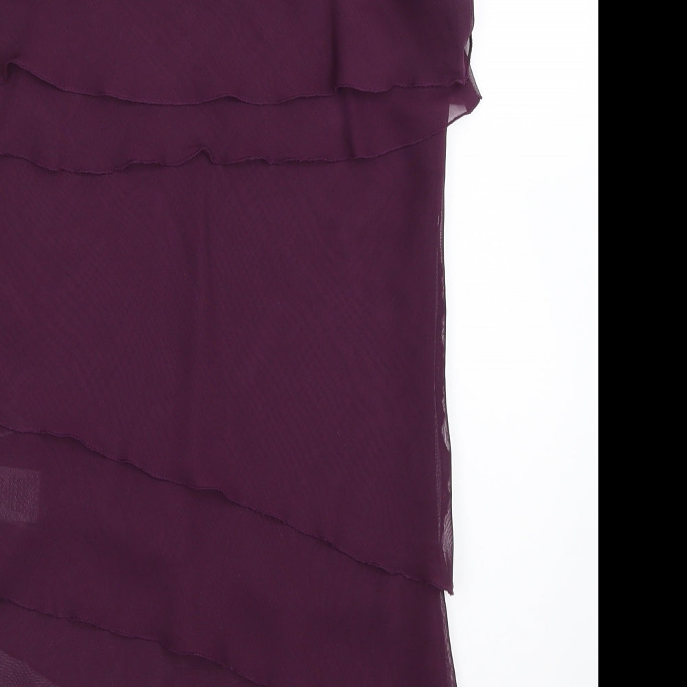 New Look Womens Purple   Camisole Blouse Size 10