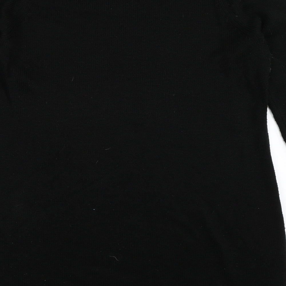 George Womens Black   Pullover Jumper Size 18  - christmas reindeer
