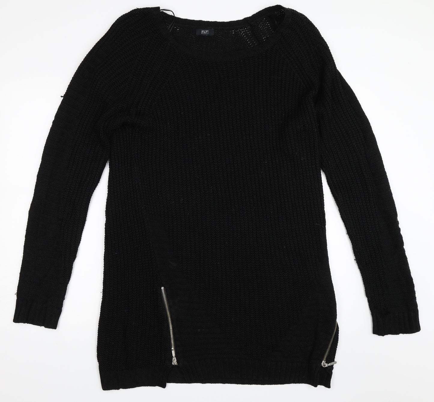 F&F Womens Black   Pullover Jumper Size 18