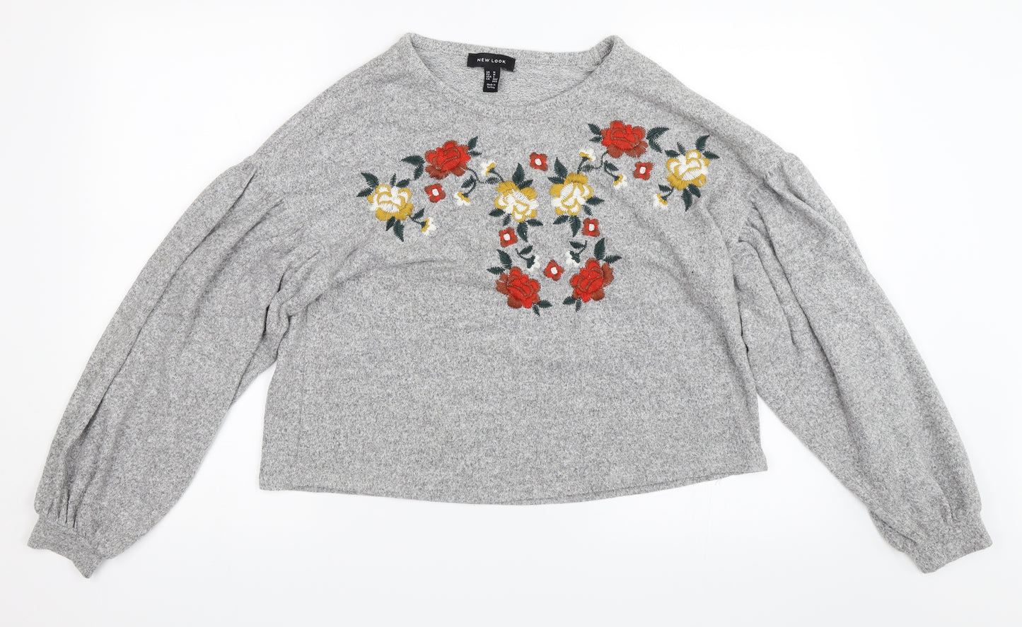 New Look Womens Grey   Pullover Jumper Size M