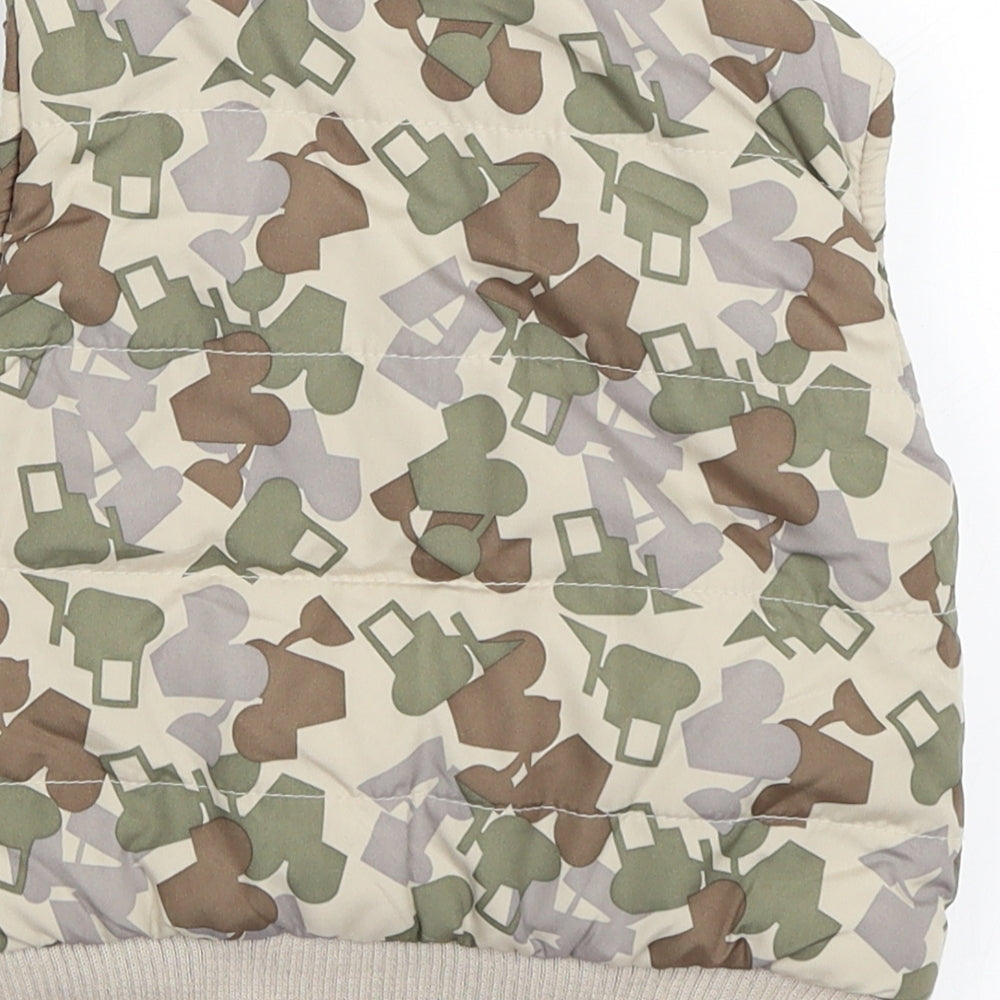 Adams Boys Green   Gilet Coat Size 3-6 Months