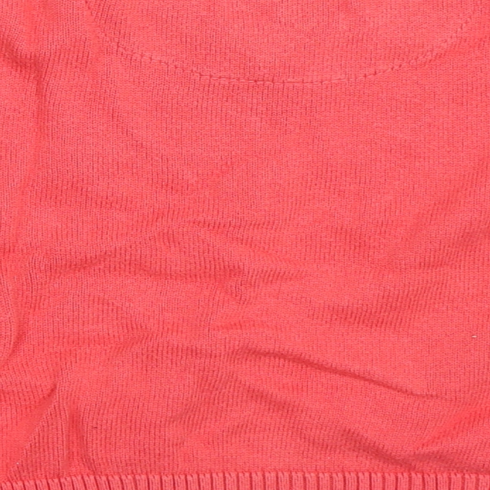 NEXT Boys Pink   Pullover Jumper Size 6-9 Months