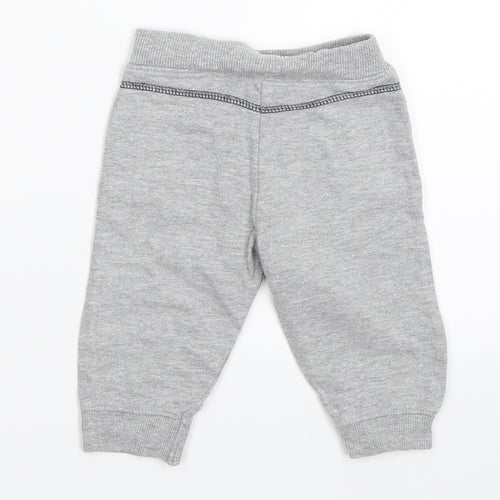 Peacocks Boys Grey   Jogger Trousers Size 6-9 Months
