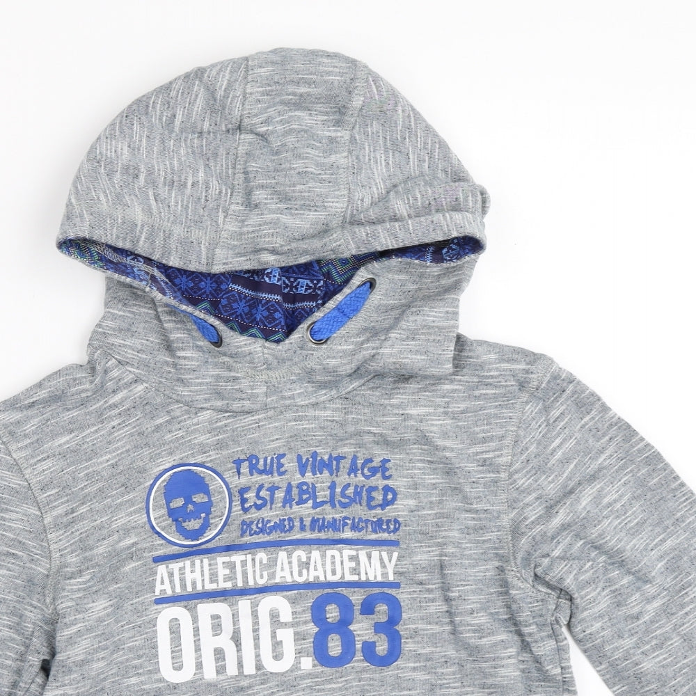 George Boys Grey   Pullover Hoodie Size 6-7 Years