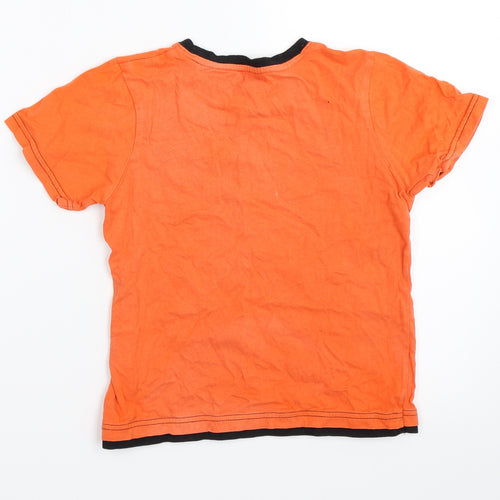 George Boys Orange   Basic T-Shirt Size 6-7 Years  - ben 10