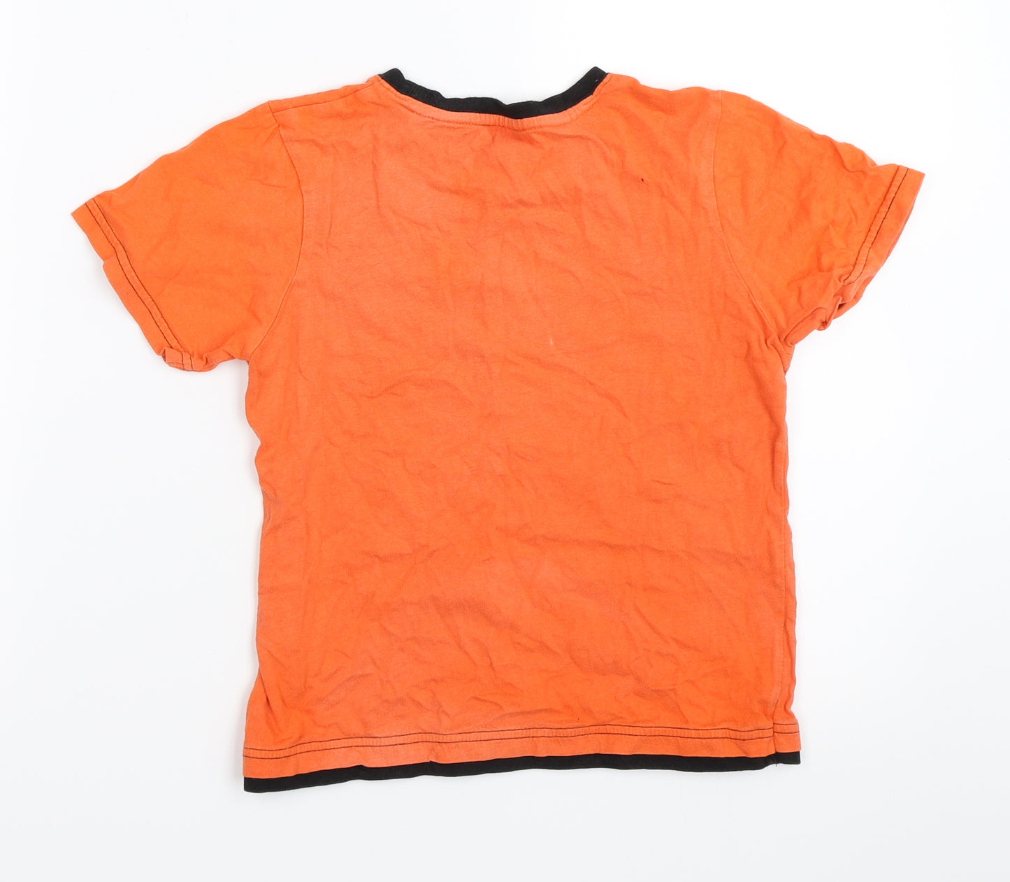 George Boys Orange   Basic T-Shirt Size 6-7 Years  - ben 10