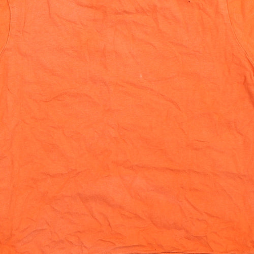 George Boys Orange   Basic T-Shirt Size 6-7 Years  - ben 10