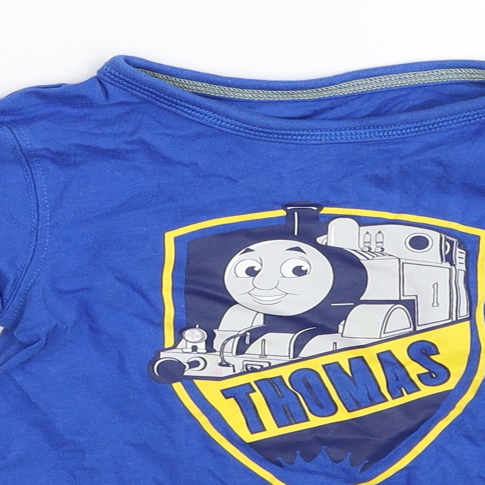 Mothercare Boys Blue   Basic T-Shirt Size 2-3 Years  - Thomas the tank engine