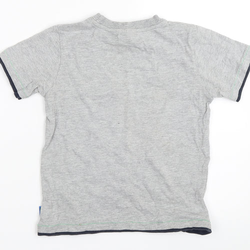 TU Boys Grey   Basic T-Shirt Size 6 Years  - ben 10
