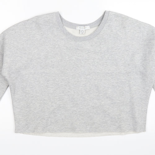 Primark Womens Grey   Pullover Sweatshirt Size XS