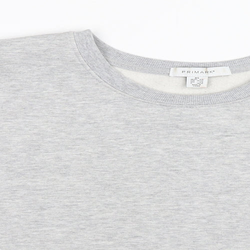 Primark Womens Grey   Pullover Sweatshirt Size XS