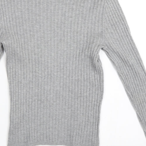 Primark Womens Grey   Pullover Jumper Size S