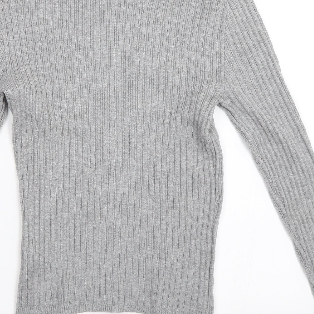 Primark Womens Grey   Pullover Jumper Size S