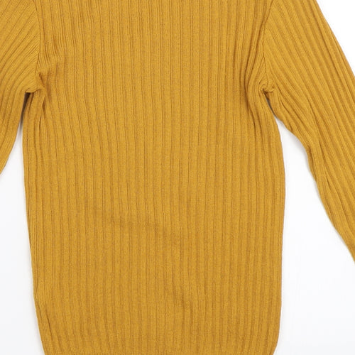 Atmosphere Womens Yellow   Pullover Jumper Size S