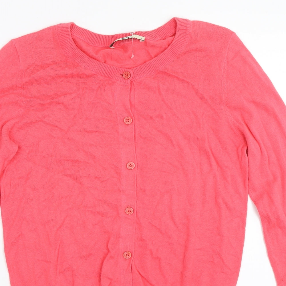 Oasis Womens Pink   Cardigan Jumper Size S