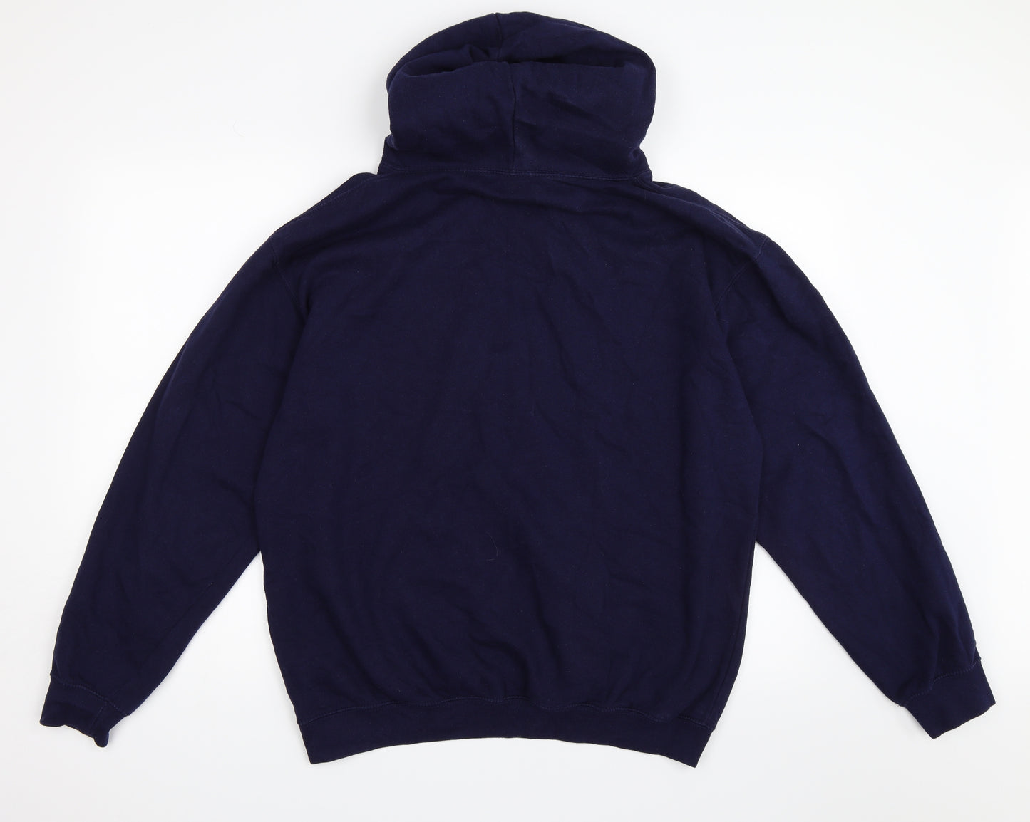 JACANA Mens Blue   Pullover Hoodie Size L