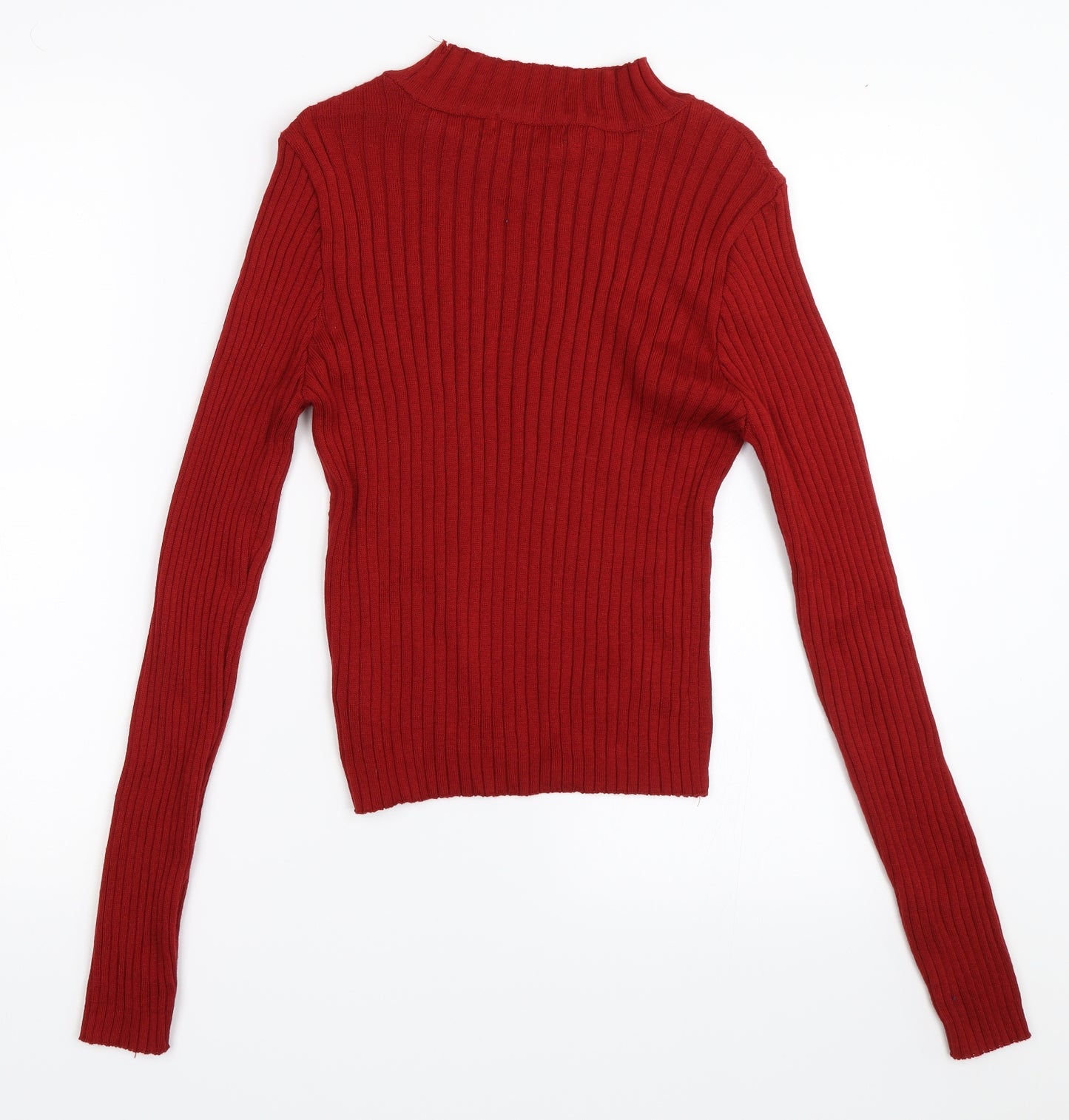 Primark Womens Red   Pullover Jumper Size S
