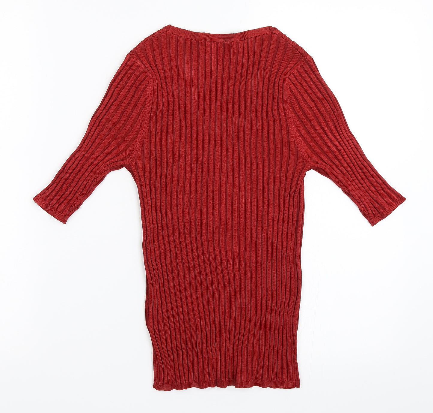 Marks and Spencer Womens Red   Pullover Jumper Size 8