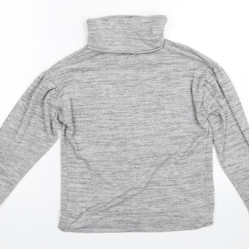 Matalan Girls Grey   Pullover Sweatshirt Size 10-11 Years