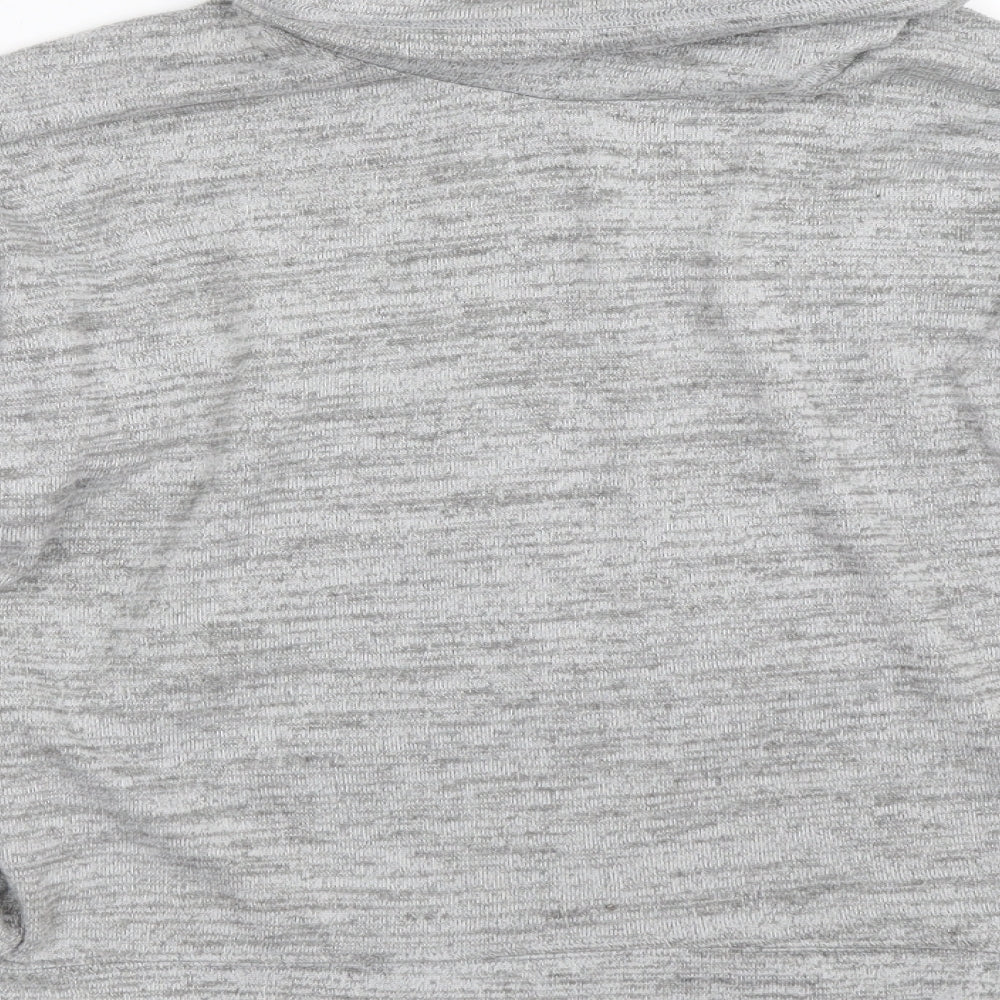 Matalan Girls Grey   Pullover Sweatshirt Size 10-11 Years