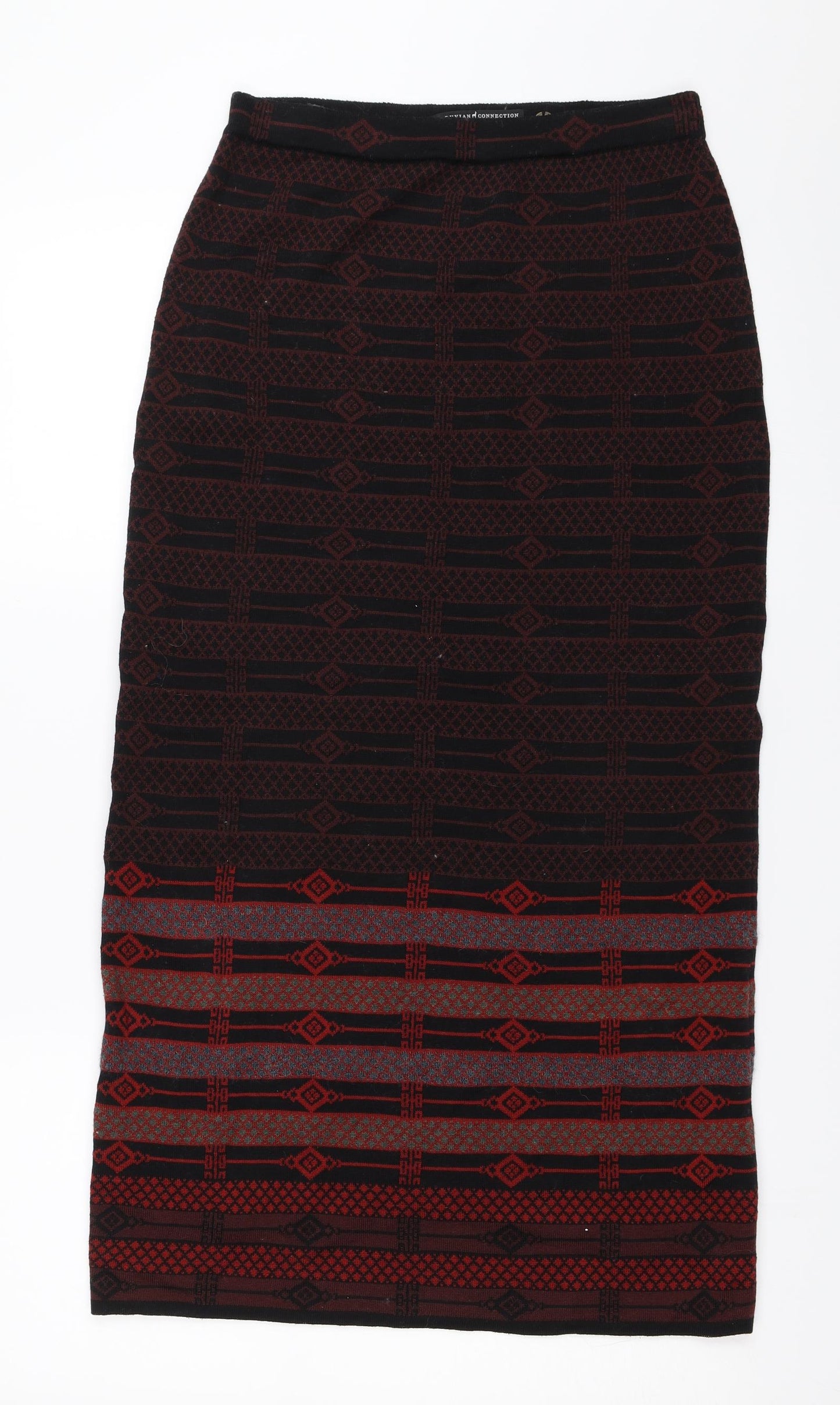Peruvian Connection Womens Black   Maxi Skirt Size S