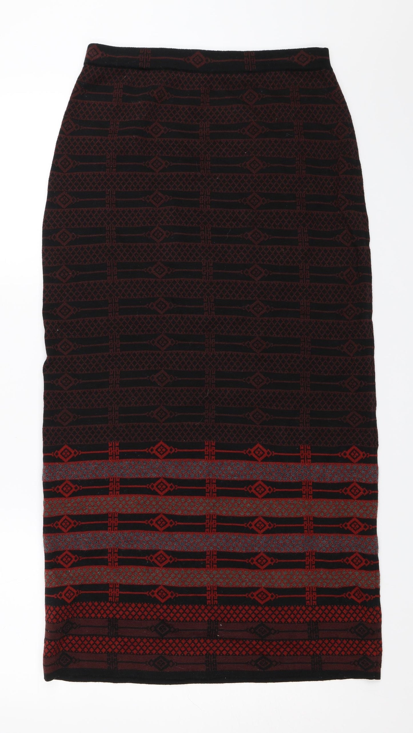 Peruvian Connection Womens Black   Maxi Skirt Size S