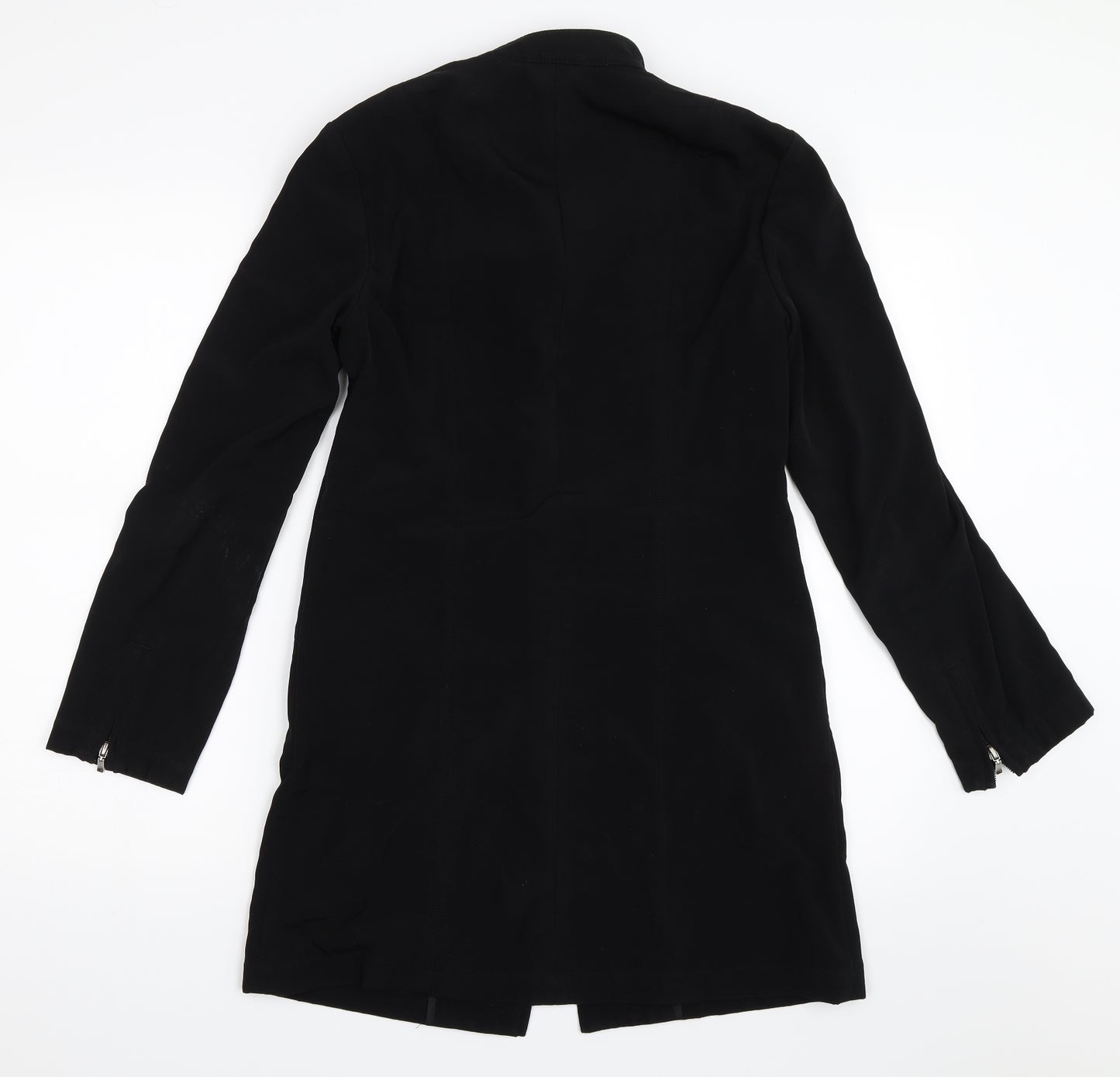 NEXT Womens Black   Overcoat Coat Size 6