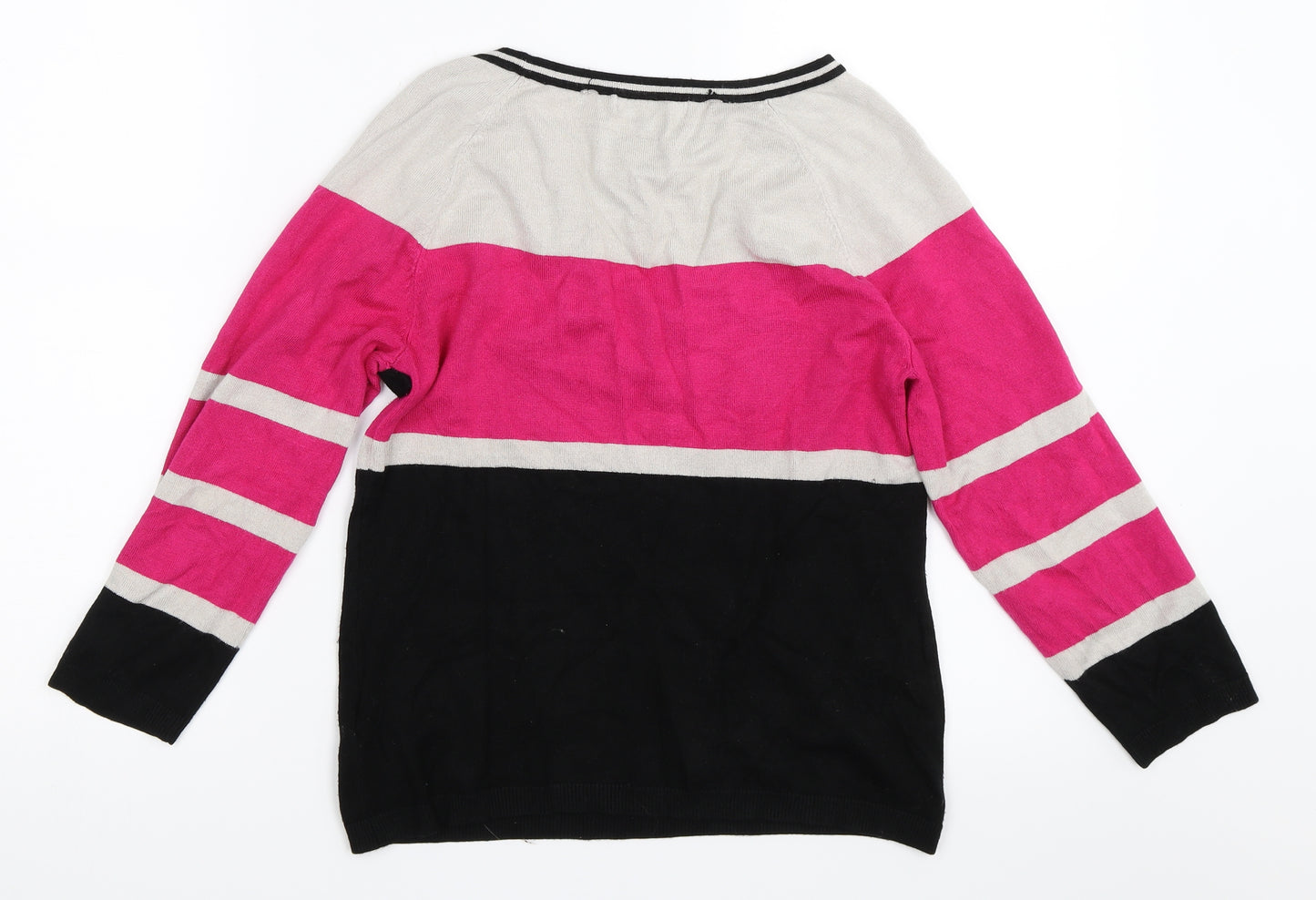 Debenhams Womens Black   Pullover Jumper Size 10