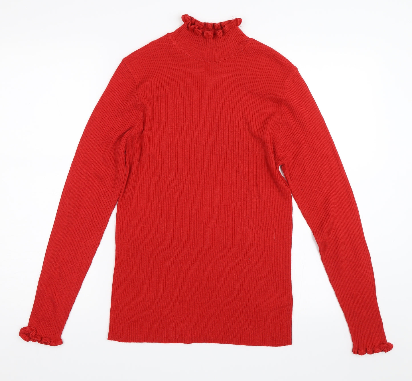 Peacocks Womens Red   Pullover Jumper Size 14