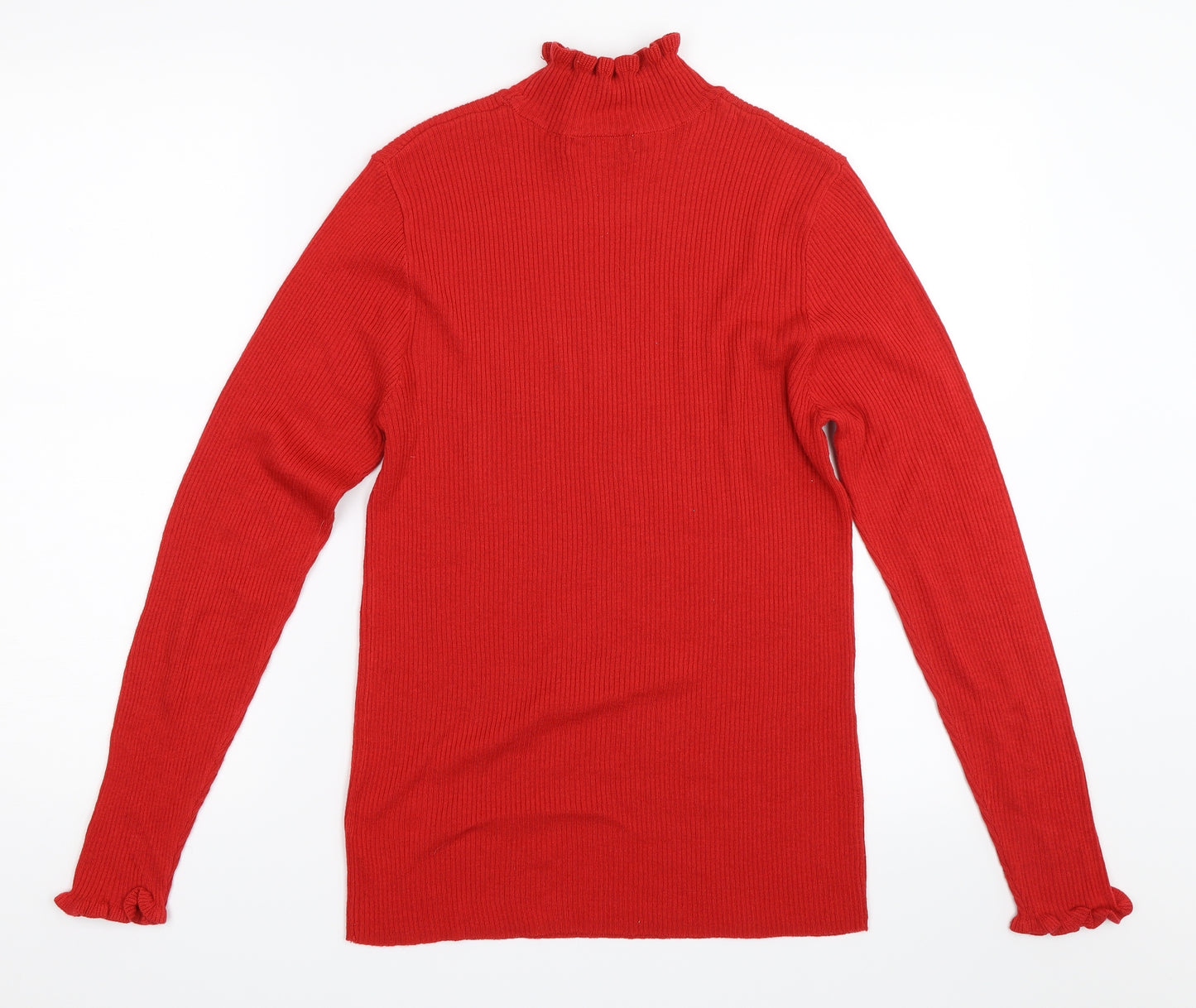 Peacocks Womens Red   Pullover Jumper Size 14