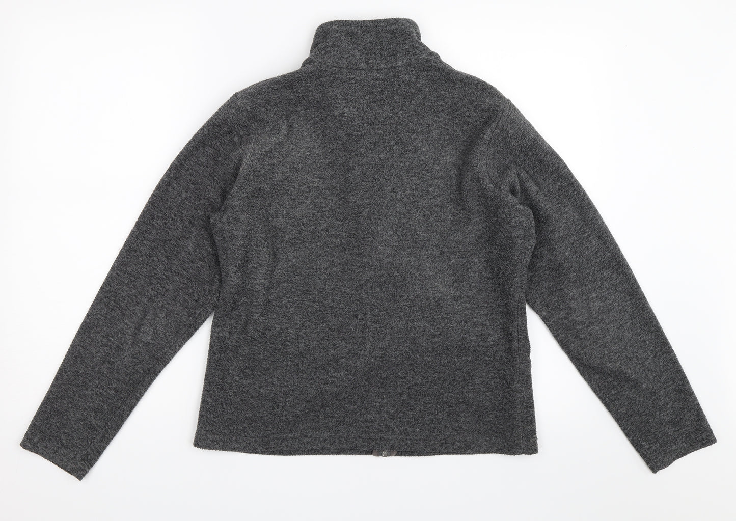 Marks and Spencer Womens Grey  Fleece Jacket  Size 14